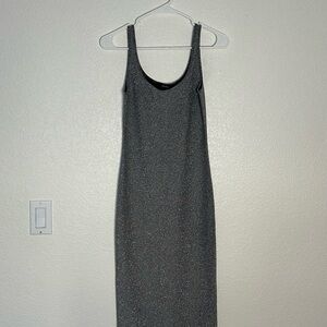 Elegant Gray Sleeveless Dress- never worn